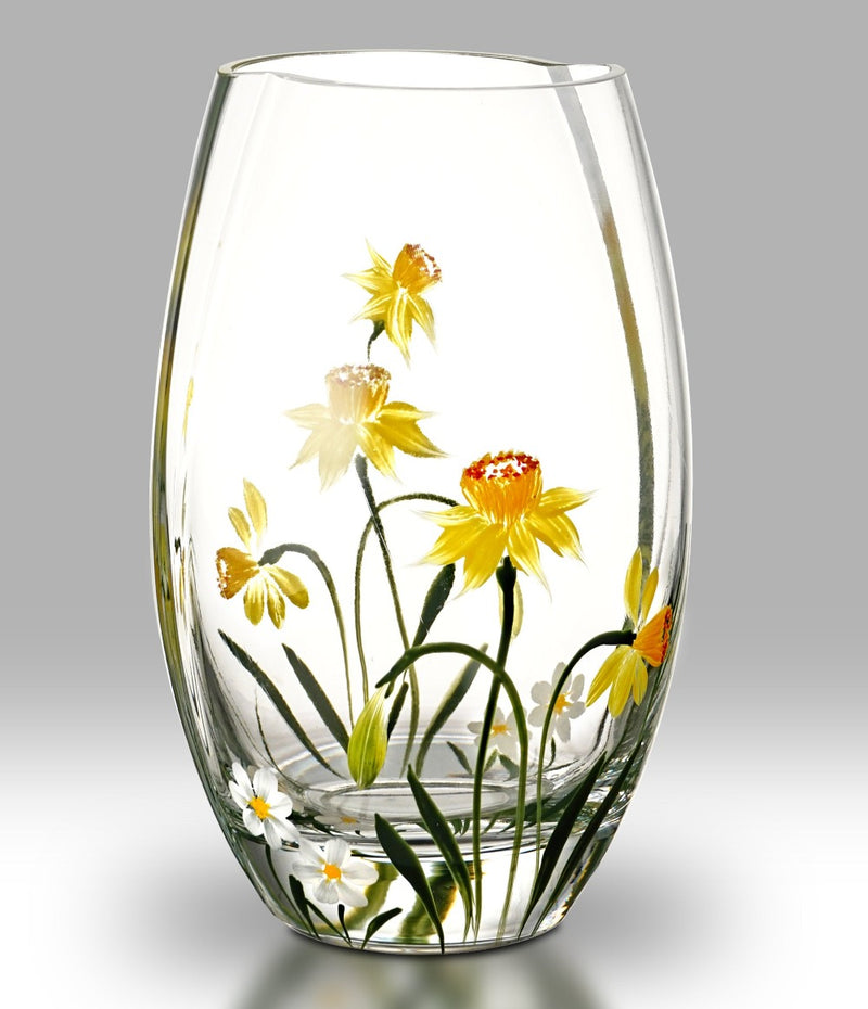 Nobile Daffodil Roundish Vase - 20cm