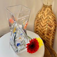 Nobile Meadow Twist Vase - 20cm