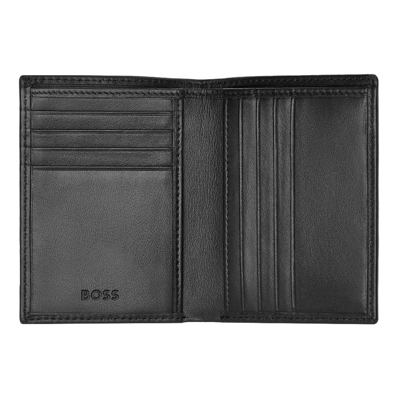 Hugo Boss Folding Card Holder Black HLE403A