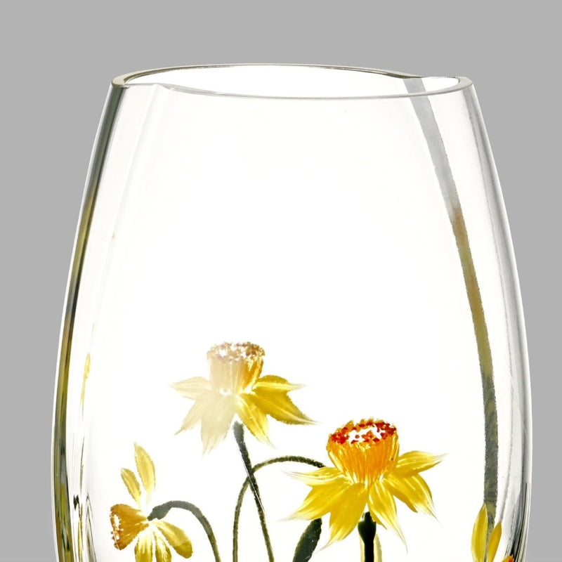 Nobile Daffodil Roundish Vase - 20cm